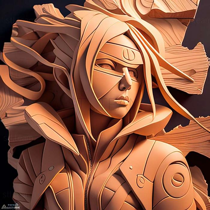 3D model Mizuki from Naruto (STL)